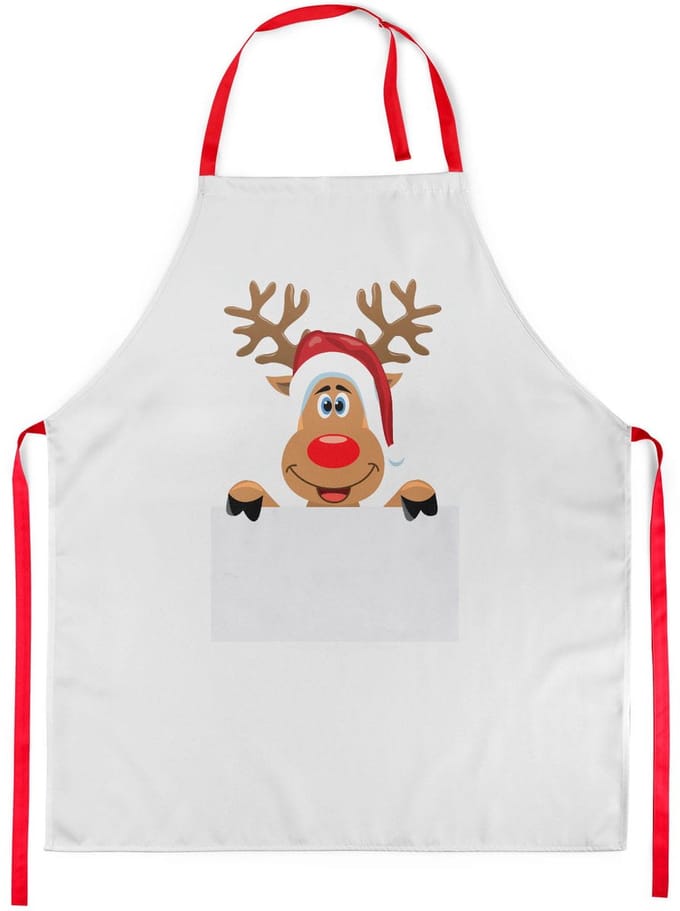 FEROCITY - Kinderschort Universele kindermaat Schildersschort - met klittenband - Unisex - Rendier