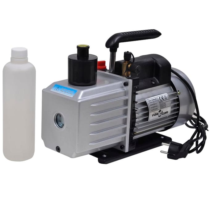 vidaXL Vacuümpomp 100 L/min met 4-voudige manometerset