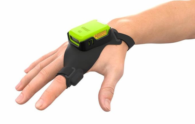 Zebra RS2100, 2D, SE4770, BT, NFC, green