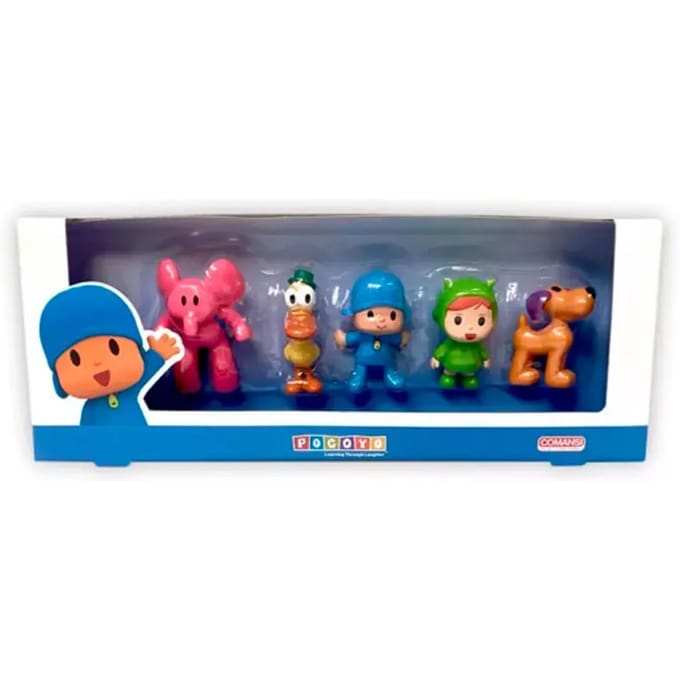 Pocoyo - Geschenkset - Comansi met diverse speelfiguren