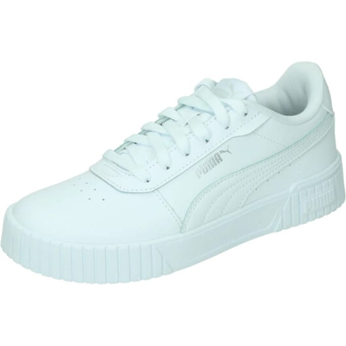 PUMA Carina 2.0 Junior White-white-silver Taglia: 38 | Scarpe Sportive Outlet | kids | Bianco