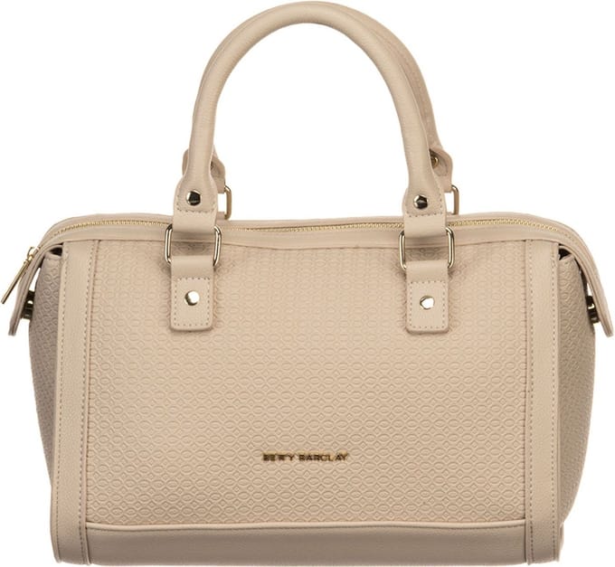 Betty Barclay Handtas Schoudertas Bowling Bag Cream Crème