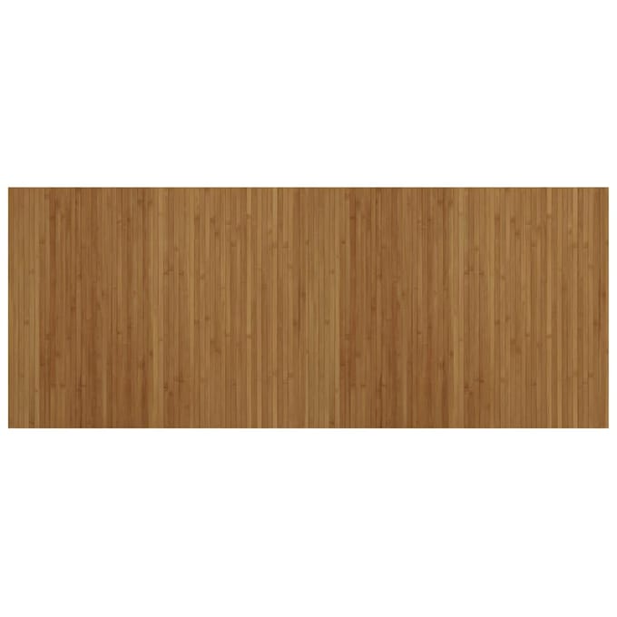vidaXL Vloerkleed rechthoekig 80x200 cm bamboe bruin
