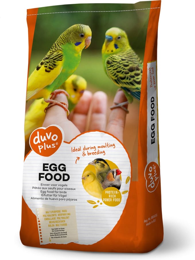 Duvoplus - Binnenvogelvoer - Vogel - Eivoer Droog 10kg - 1st