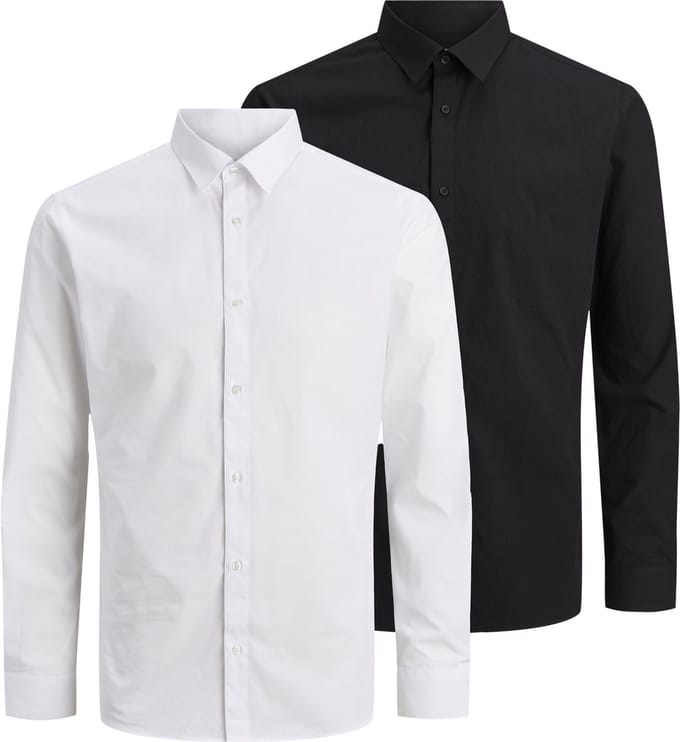 JACK & JONES- JJJOE SHIRT LS 2 PACK MP - Heren - Overhemd