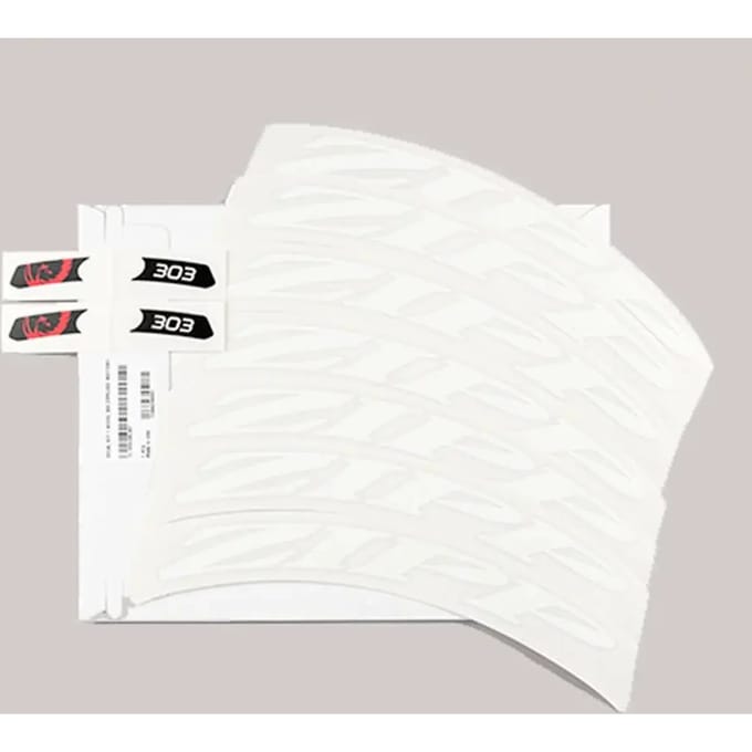 Zipp Decal Rim 303 Sticker Wit
