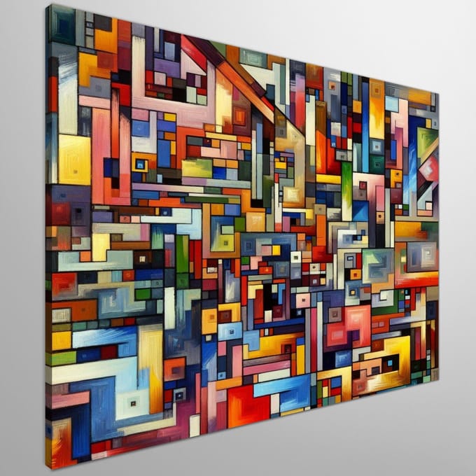 Kunstprint | Wanddecoratie | Canvas | 100 × 100 cm