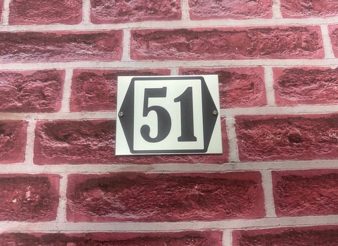 huisnummer 51 klassiek
