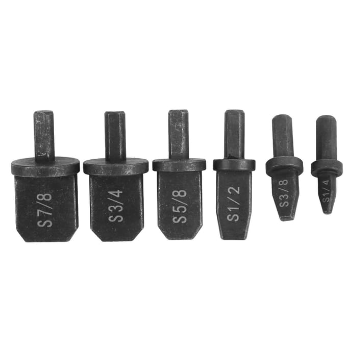 Ensemble de 6 pièces d'embouts d'expansion de tube Outil manuel d'évasement de tuyau pour climatiseur