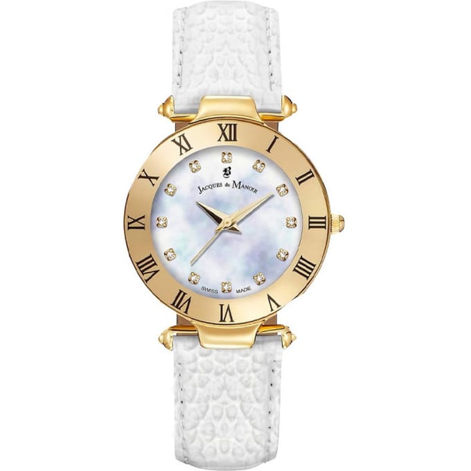 JACQUES du MANOIR JWL00107 Dames Horloge 33mm Swiss-Made