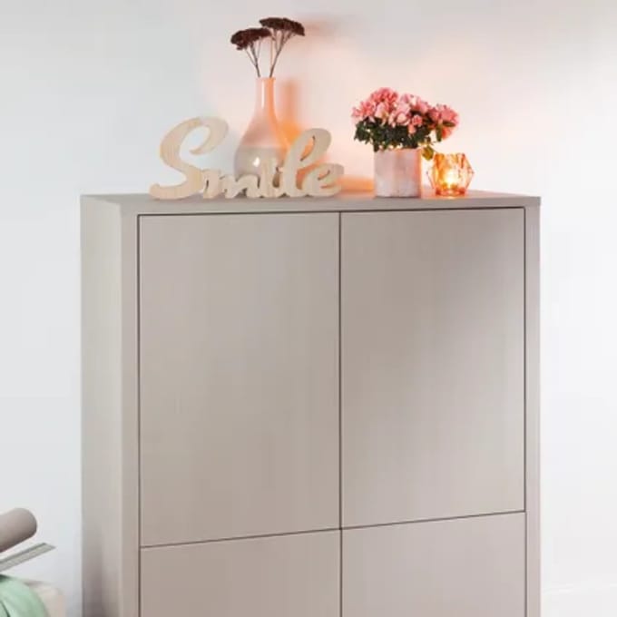 Transform Zelfklevende Decoratiefolie - Houtlook Grijs - 67,5 X 150 Cm