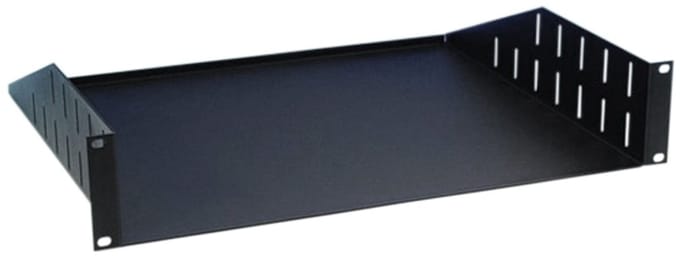 Adam Hall 87552 19" plank 2HE speciale diepte 375mm - Rack accessoire