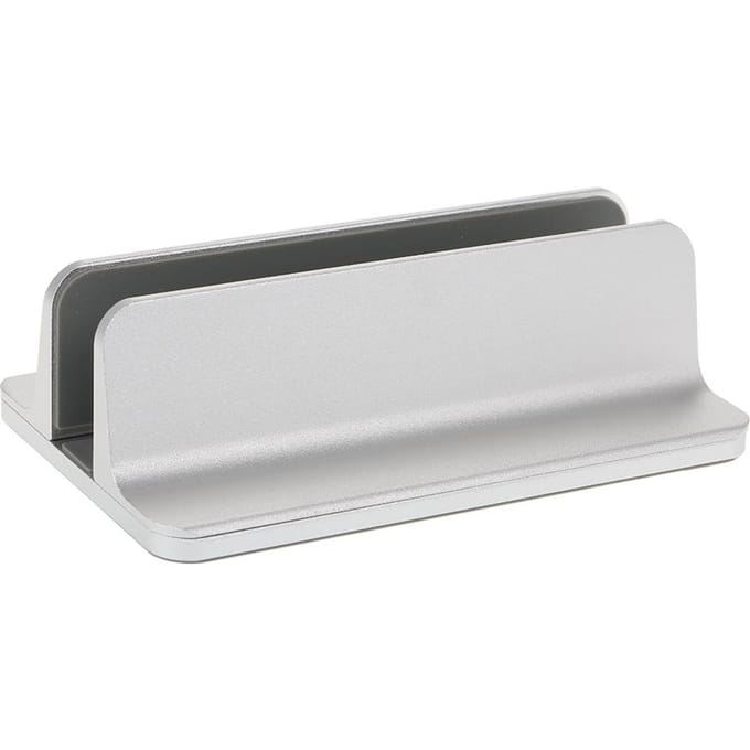 Verstelbare Verticale Laptopstandaard Aluminiumlegering Houder Beugel Koeler Koelpad Ruimtebesparend white