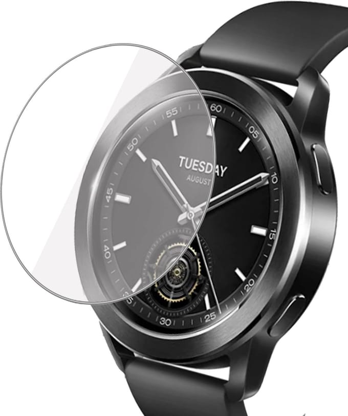 Geschikt voor Xiaomi Watch S3 - Screenprotector - Beschermglas Folie