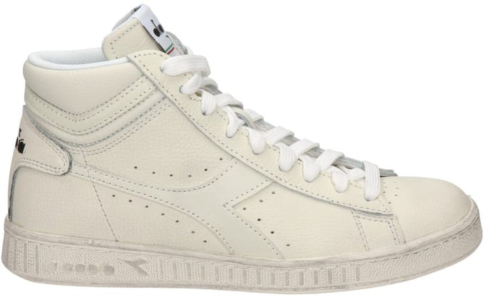 Diadora Game High Waxed Dames Hoge sneakers - Leren Sneaker - Dames - Wit - Maat 38