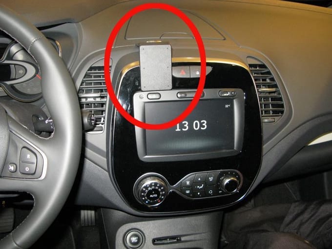 Brodit ProClip houder geschikt voor Renault Captur 2018-2019 Center mount