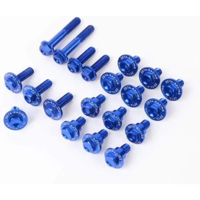 Spel van aluminium en plastic bouten Zeta Racing Ze88-5676