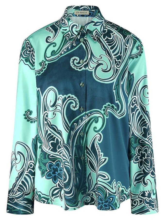 Blouse lange mouwen Van Uta Raasch groen