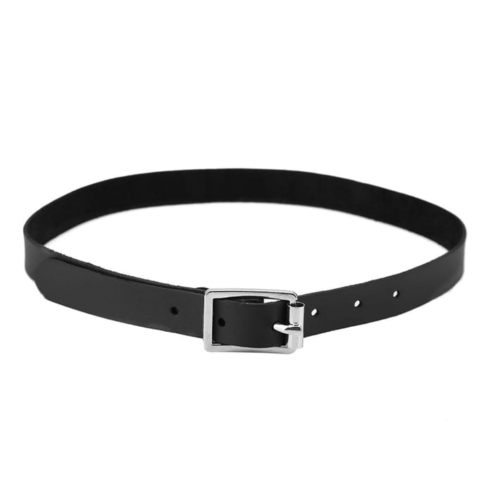 1 pièce Accessoires d'équitation Fait main Cuir véritable Sangle d'éperon équestre black