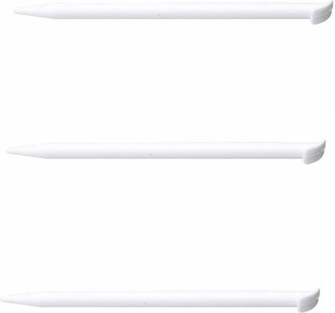 3x Stylus pen geschikt voor Nintendo NEW 3DS XL - Wit