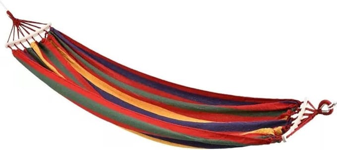 Hangmat Stoel - Zitstoel - Outdoor Ontspanning - Anti-Rollover - 190x80cm - Rood