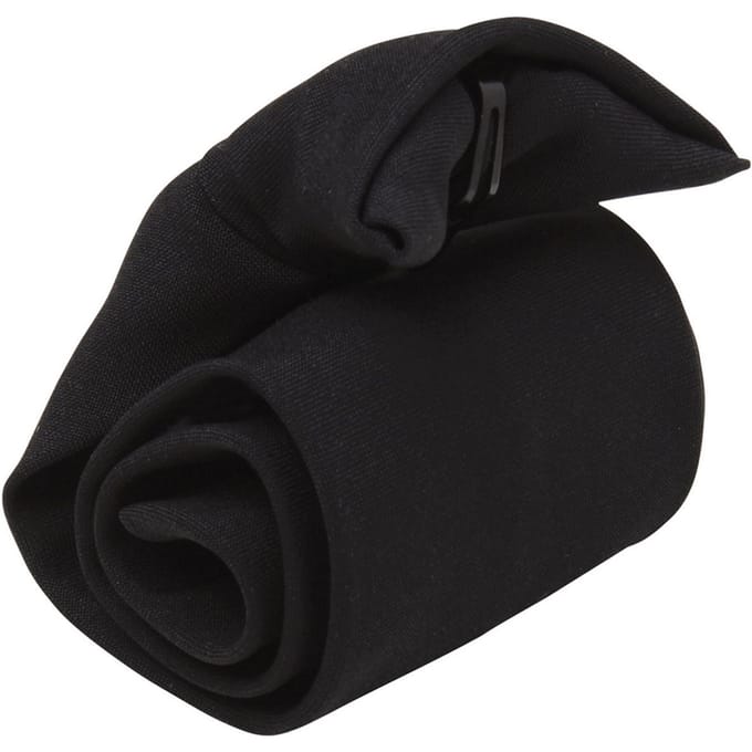 Premier Unisex Volwassen Clip-On Stropdas (Zwart)