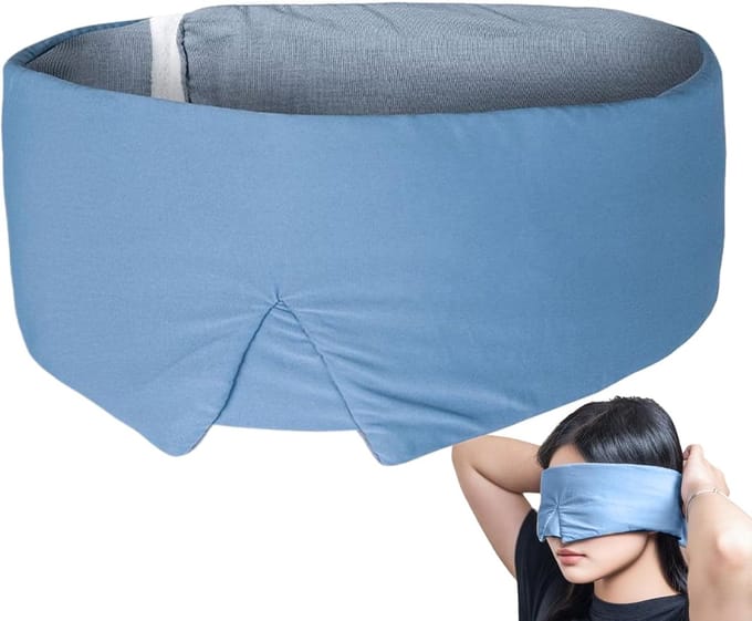 Slaapmasker - Nachtmasker - Reizen en Rust - Verstelbare band - Draagbaar