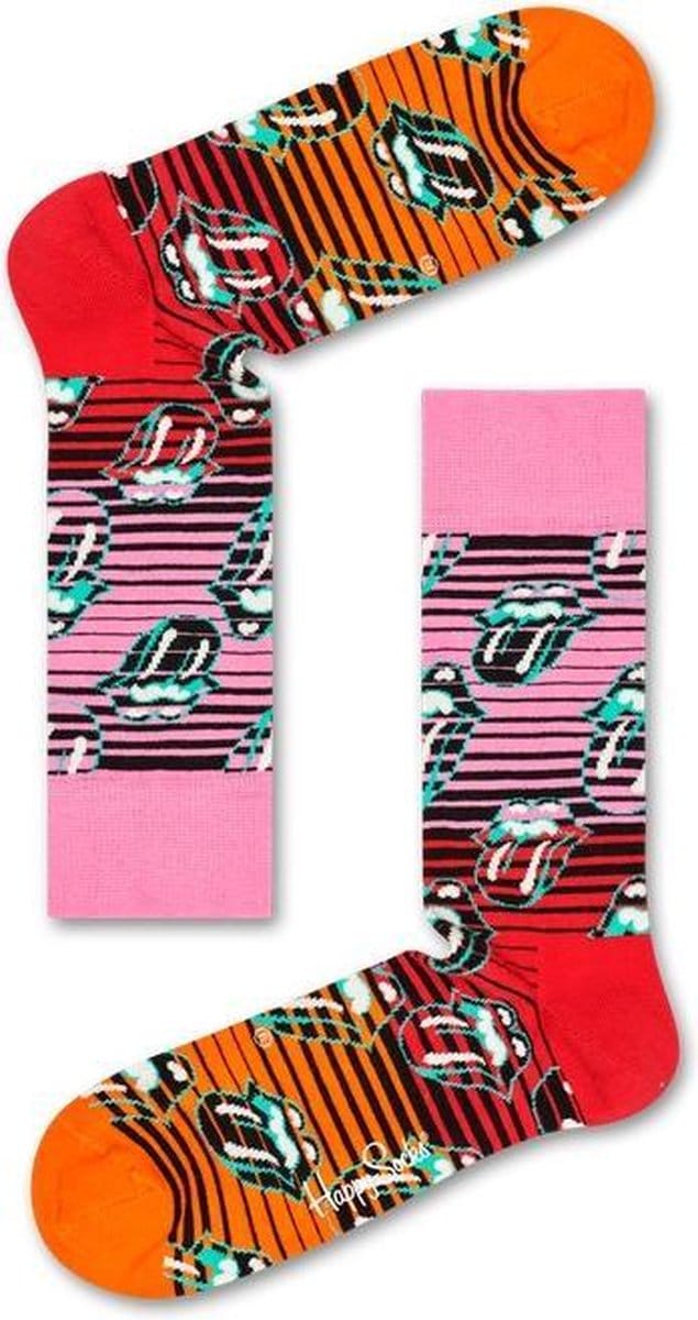 HappySocks Rolling Stones Ruby Tuesday Sok - Meerkleurig multi multicolor Unisex - 41-46