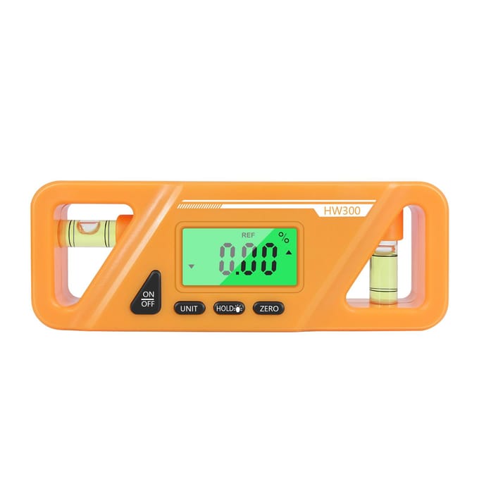 Angle numérique magnétique, mesure absolue et relative, Conversion d'angle et de pente orange