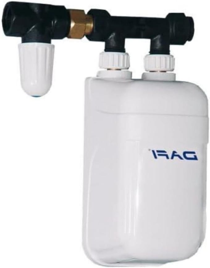 Boiler - Waterverwarmer - Direct warm water - Compact design - 1 Liter - Wit
