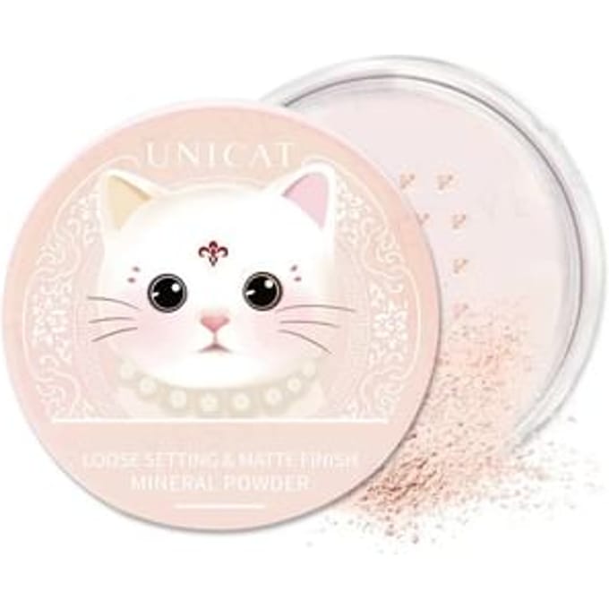 UNICAT - Loose Setting & Matte Finish Mineral Powder - Fixeerspray & -poeder