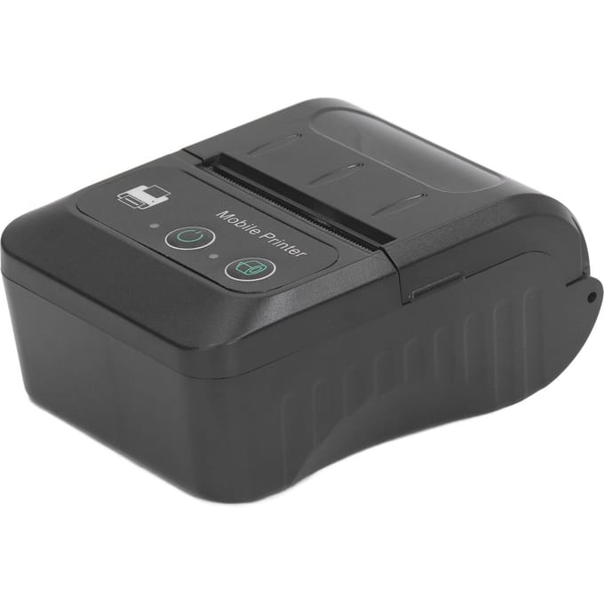 Mobiele Thermische Bonprinter Bluetooth APP Bewerkbaar 58mm Thermische Printer gray
