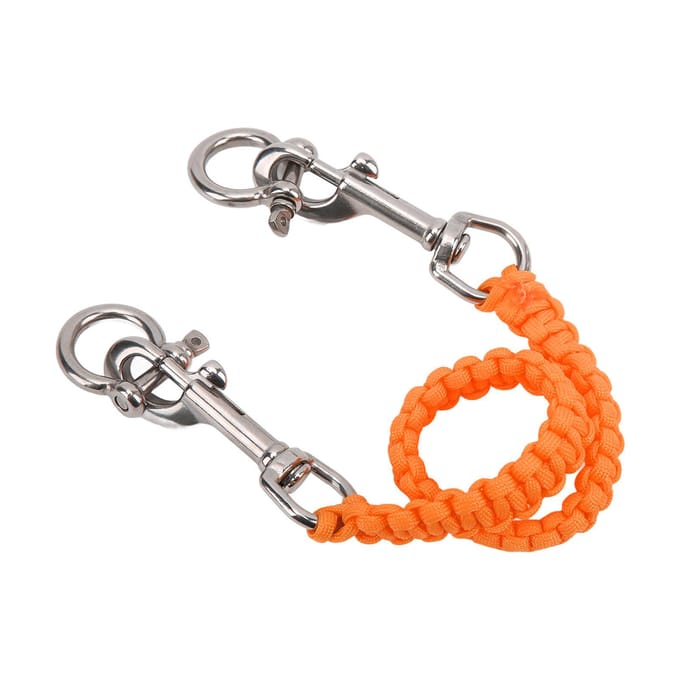 Duikcamera Tray Handvat Touw Corrosiebestendigheid Onderwater Camera Lanyard Strap oranje
