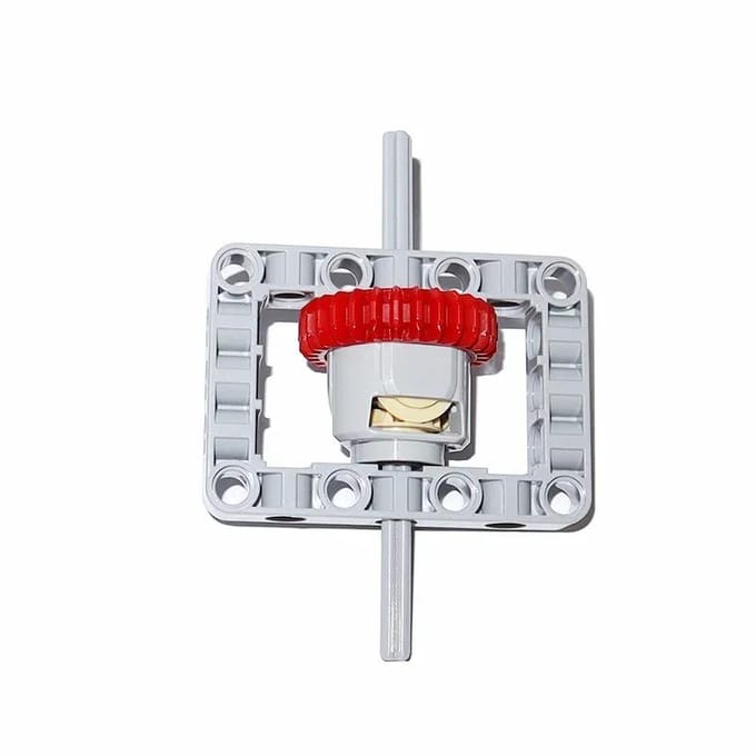 Bouwstenen Differentieel Tandwielen Zelfborgende Stenen MOC Technische Componenten Kits Frame Kit Pakket 65413 65414 62821