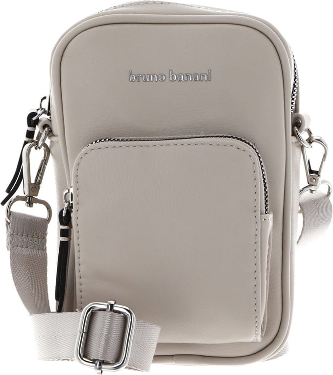 bruno banani Telefoontasje Schoudertas Phonecase Cream White Crème