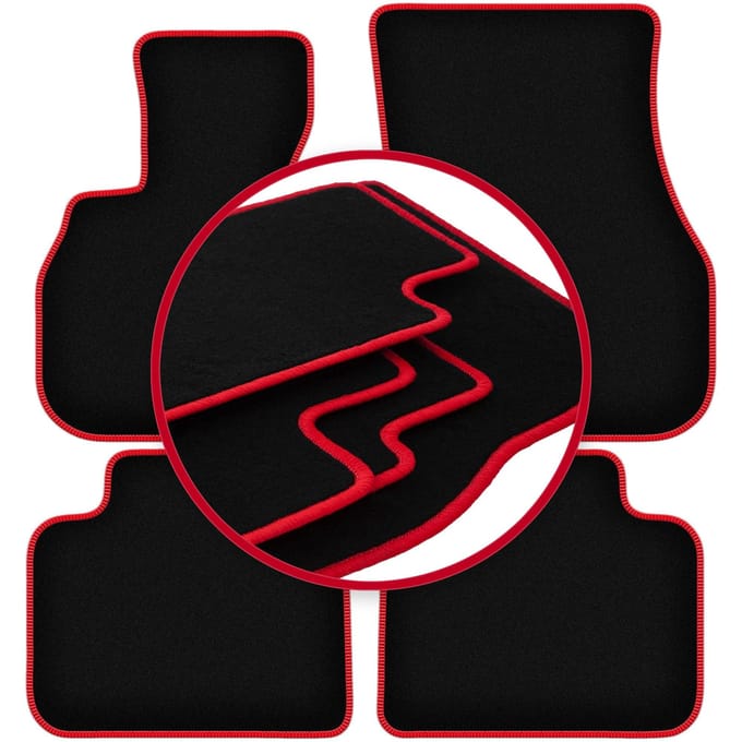 CARLUX-RED automatten voor: Mini Countryman F60 crossover (2017-)