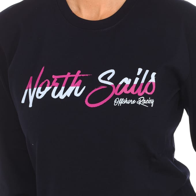 Sweater met lange mouwen en ronde hals 9024250 dames