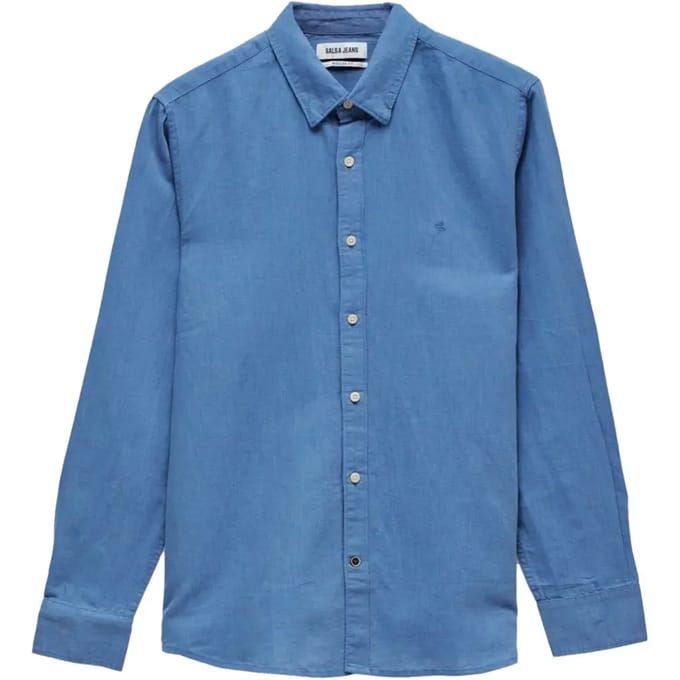 Linnen overhemd met lange mouwen Salsa Jeans