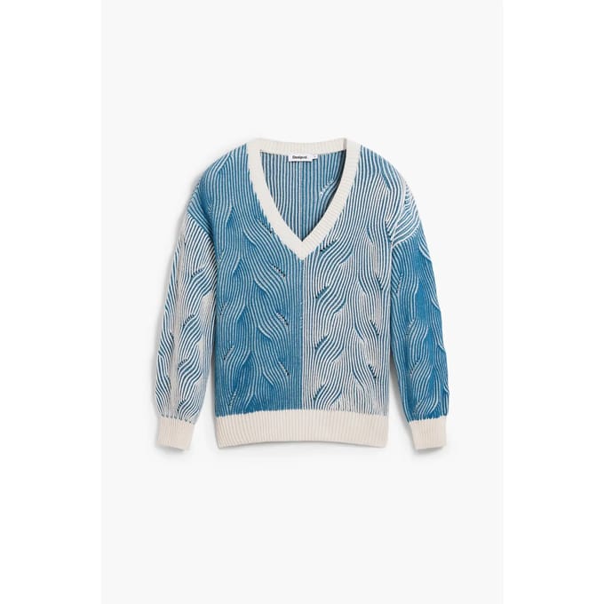 V-hals trui dames Desigual Bristol