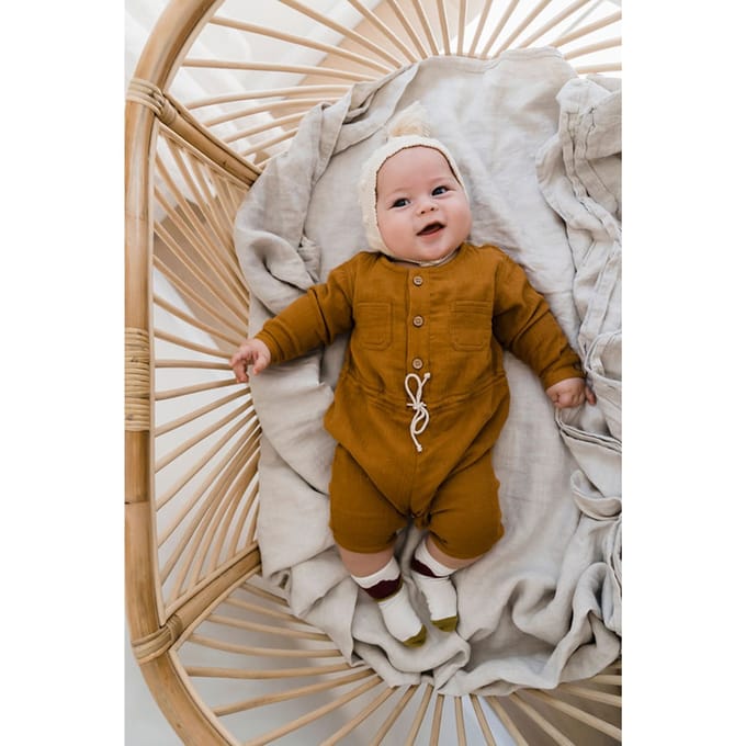 Louise Misha Jumpsuits Agash Terracotta Taglia: 8Y | Body per Neonato Outlet | kids