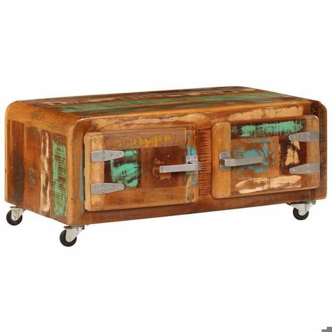 Maison Exclusive - Salontafel 85x55x40 cm Massief gerecycled hout