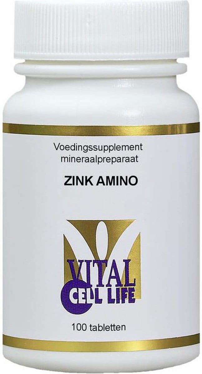 Vital Cell Life Zink amino 15mg 100 Tabletten