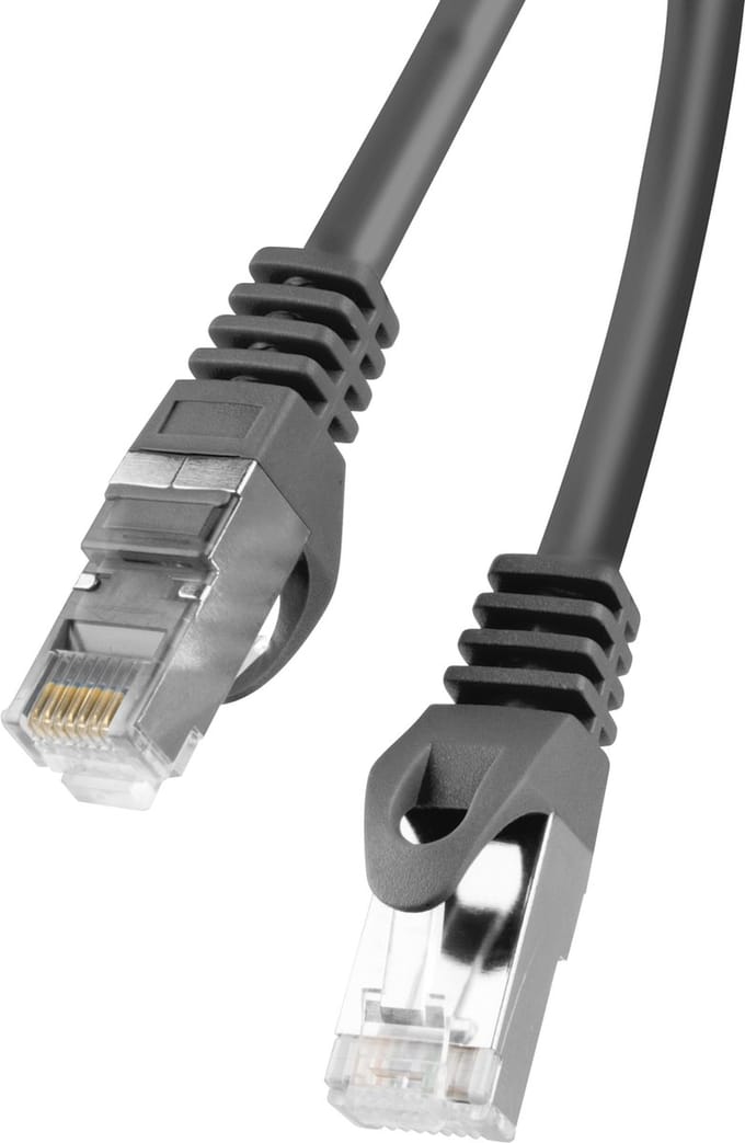 Lanberg - PCF6-10CC-0200-BK - Patchcord - Cat 6 - 2m - Zwart