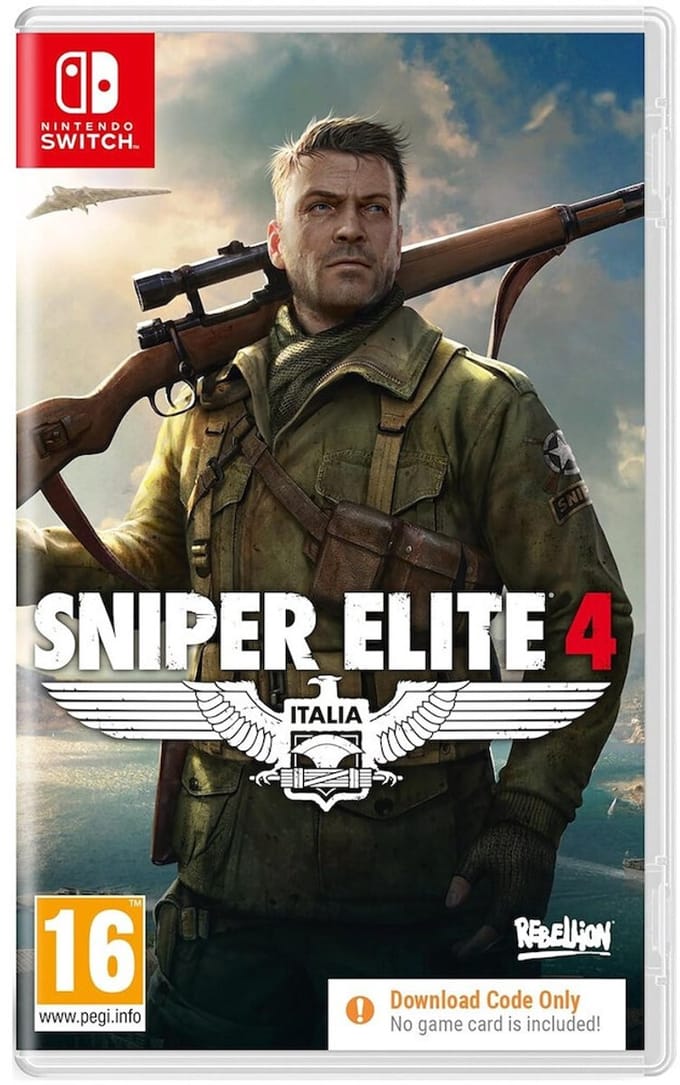 Sniper Elite 4 (Code in a Box) - Nintendo Switch - FPS
