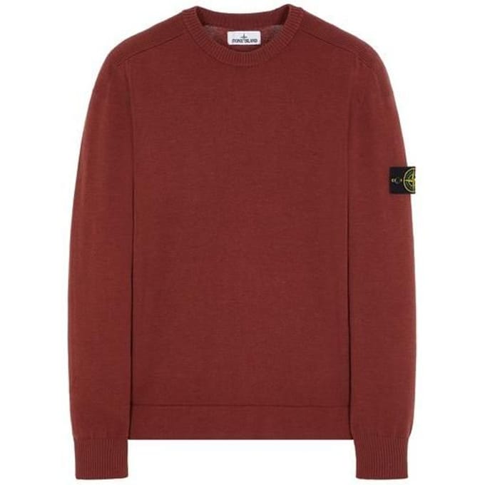 Stone Island Crewneck Sweatshirt Baksteenrood Heren Tops 791563051-V0077 S brown