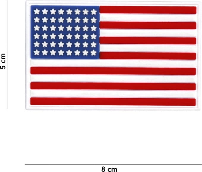 Embleem 3D PVC USA 48 Sterren