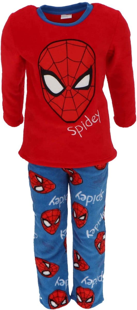 Spiderman Coral-fleece pyjama - Maat 122/128