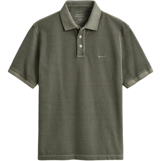 Gant 2014057 Korte Mouw Poloshirt Groen L Man