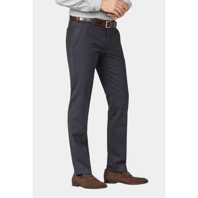 Meyer Broek Roma Fine Tropical Wool 4-Way-Stretch Navy / male