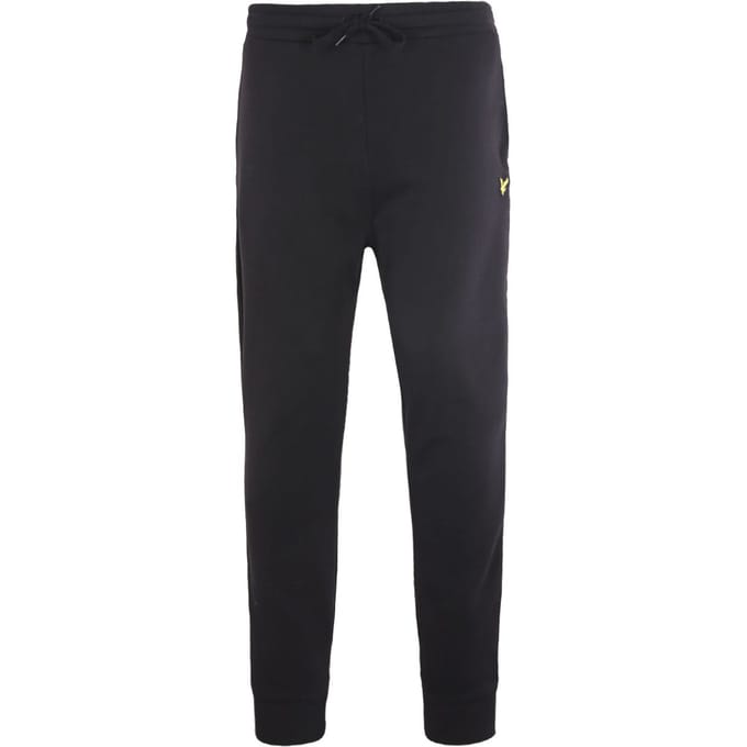 Long Sports Trousers Lyle & Scott Skinny Sweat Black Men